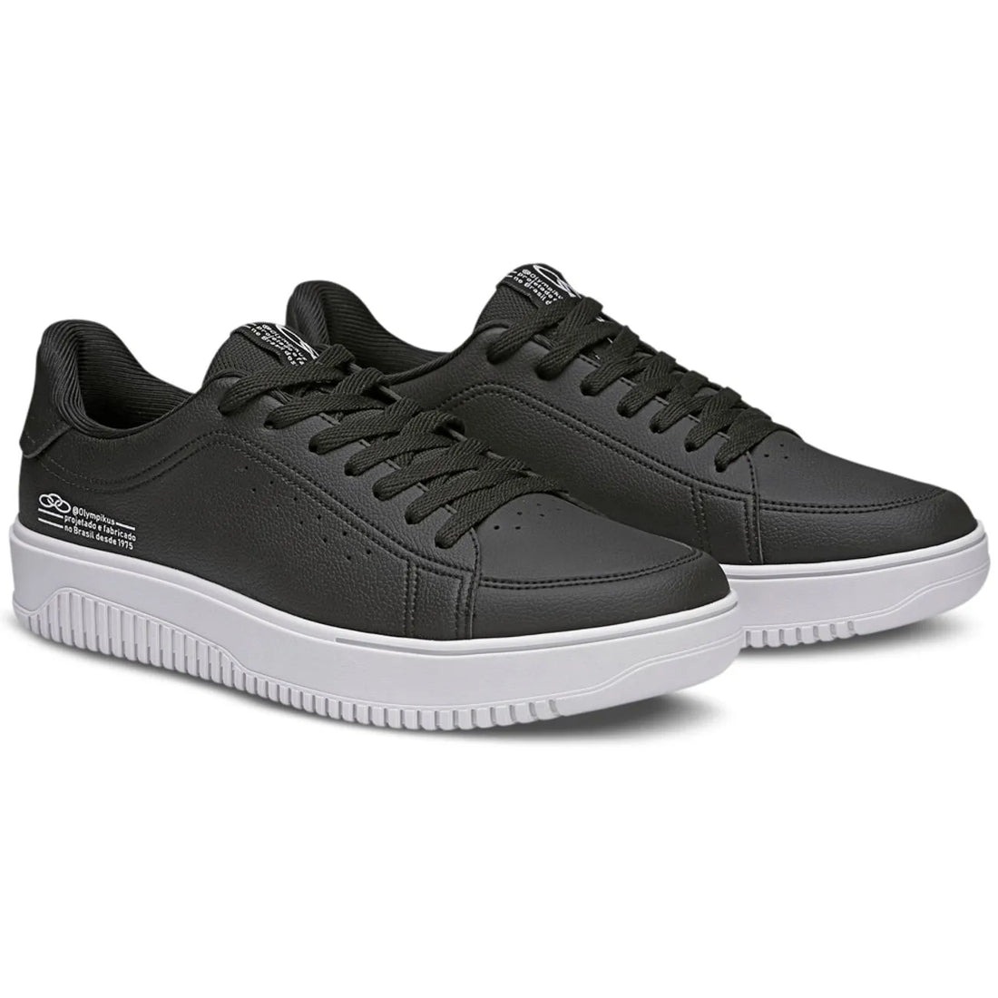 ZAPATILLA EROS MUJER NEGRO/BLANCO OLYMPIKUS - 2