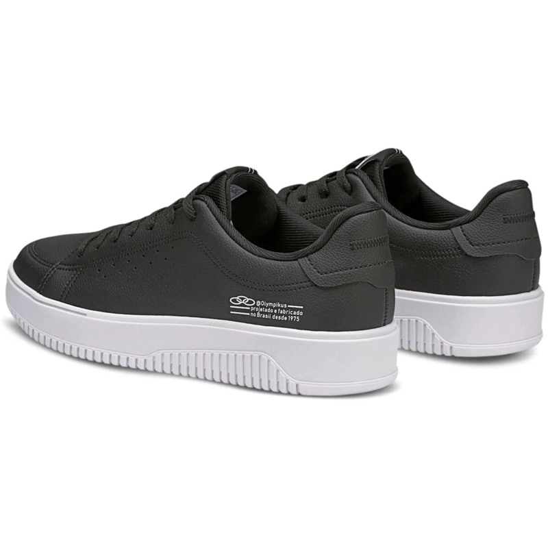 ZAPATILLA EROS MUJER_ NEGRO/BLANCO OLYMPIKUS - 3