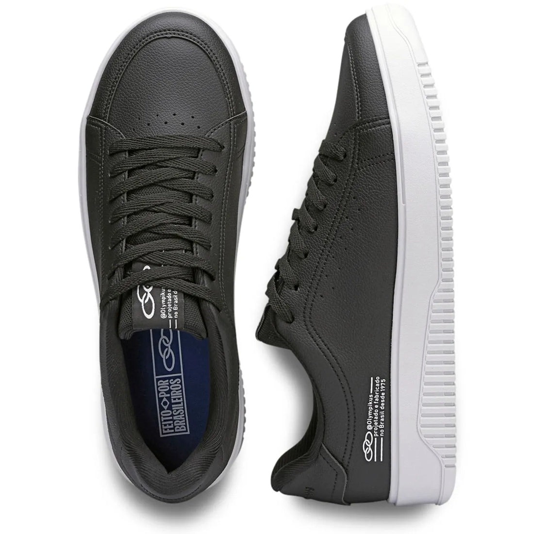 ZAPATILLA EROS MUJER NEGRO/BLANCO OLYMPIKUS - 4