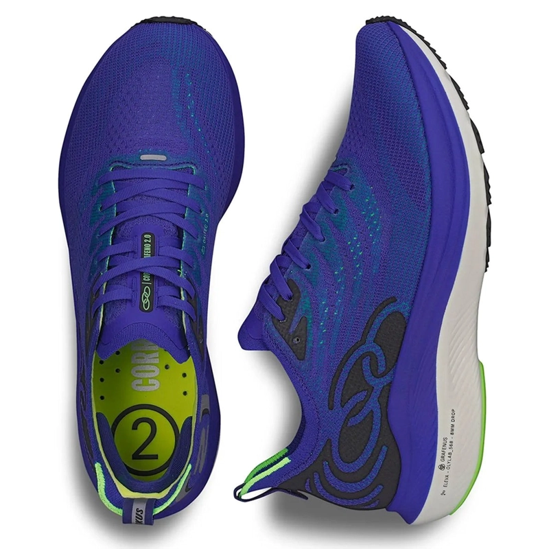 ZAPATILLAS HOMBRE OLYMPIKUS AZUL CORRE GRAFENO 2 - 4