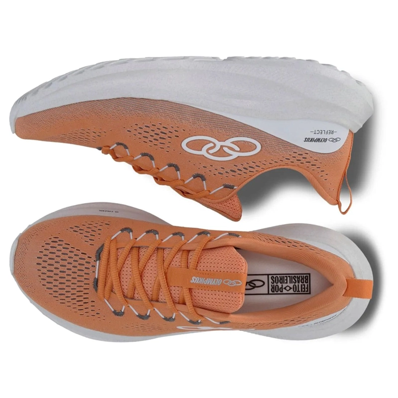ZAPATILLAS HOMBRE OLYMPIKUS NARANJO REFLECT - 3