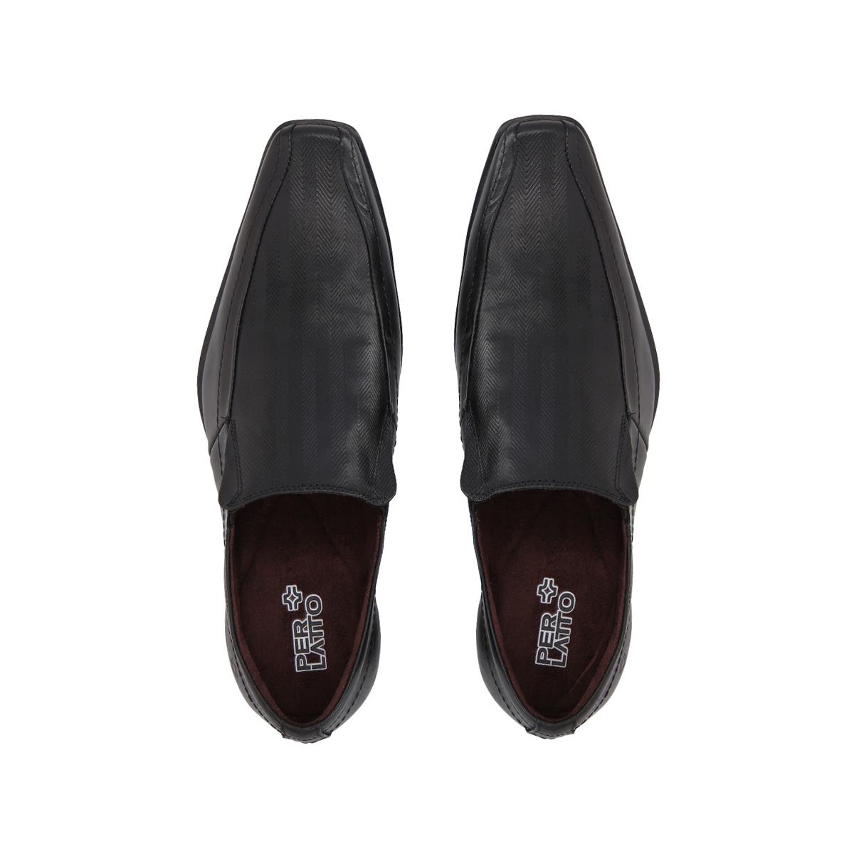 ZAPATO CUERO HOMBRE EN COLOR NEGRO PERLATTO - 5