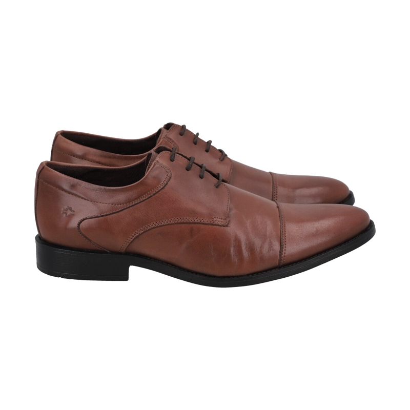 ZAPATO FORMAL HOMBRE_ CUERO MARRON PERLATTO - 2