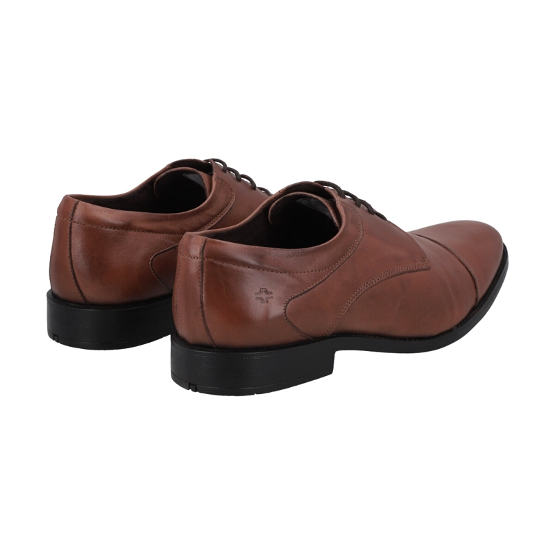 ZAPATO FORMAL HOMBRE_ CUERO MARRON PERLATTO - 4