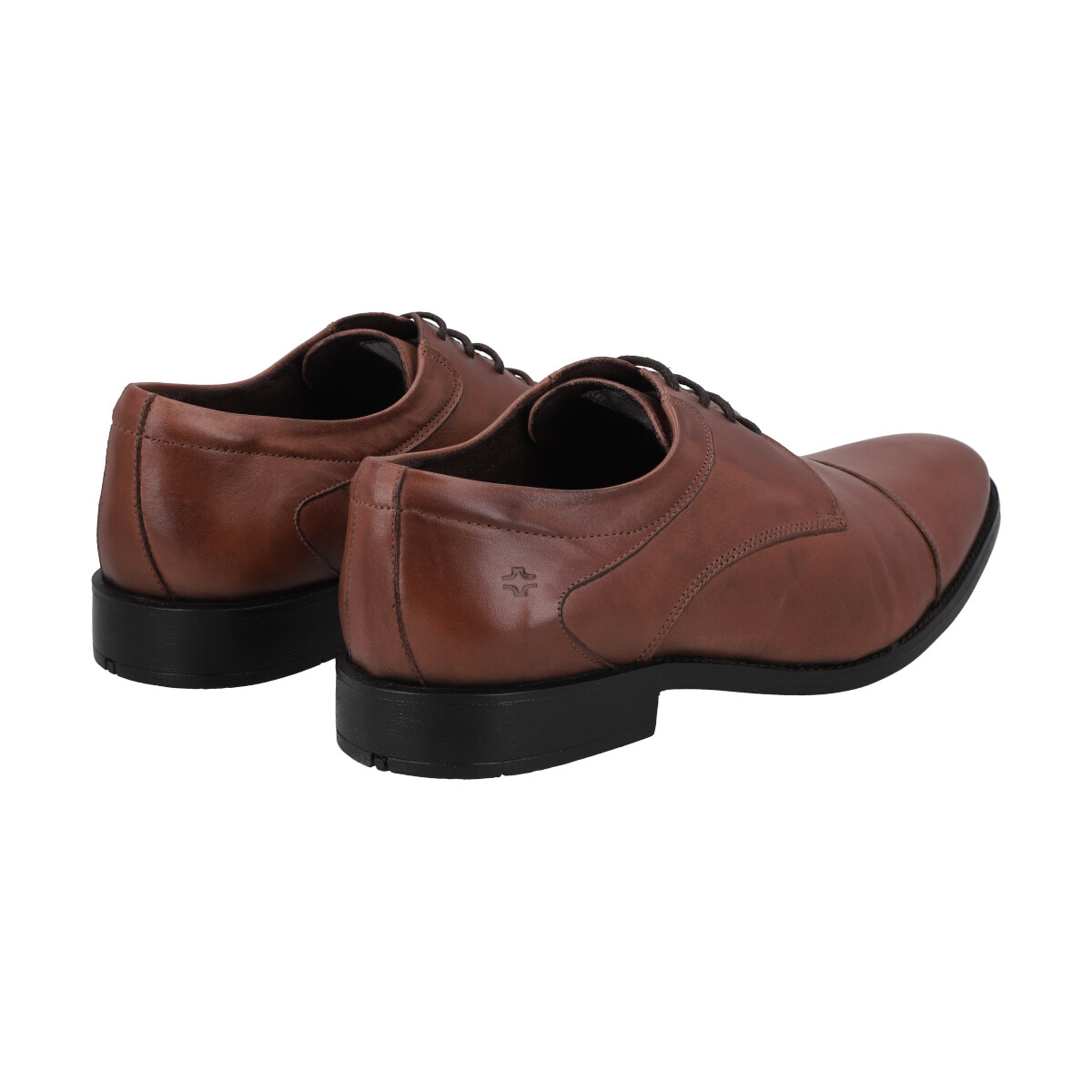 ZAPATO FORMAL HOMBRE CUERO MARRON PERLATTO - 4