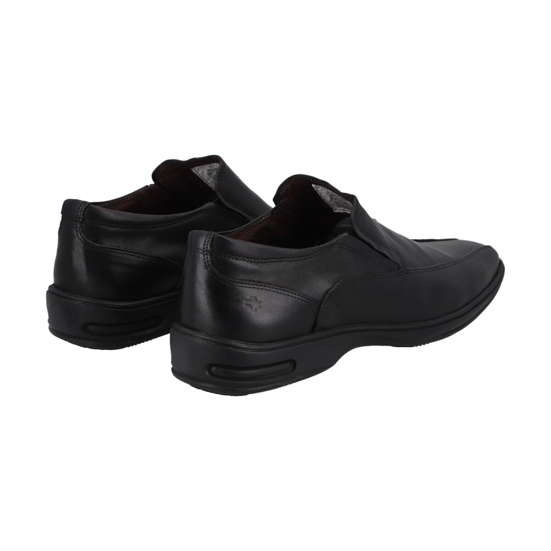 ZAPATO HOMBRE FORMAL CUERO NEGRO PERLATTO - 5