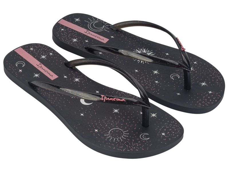 SANDALIAS MUJER IPANEMA NEGRO STARS - 2