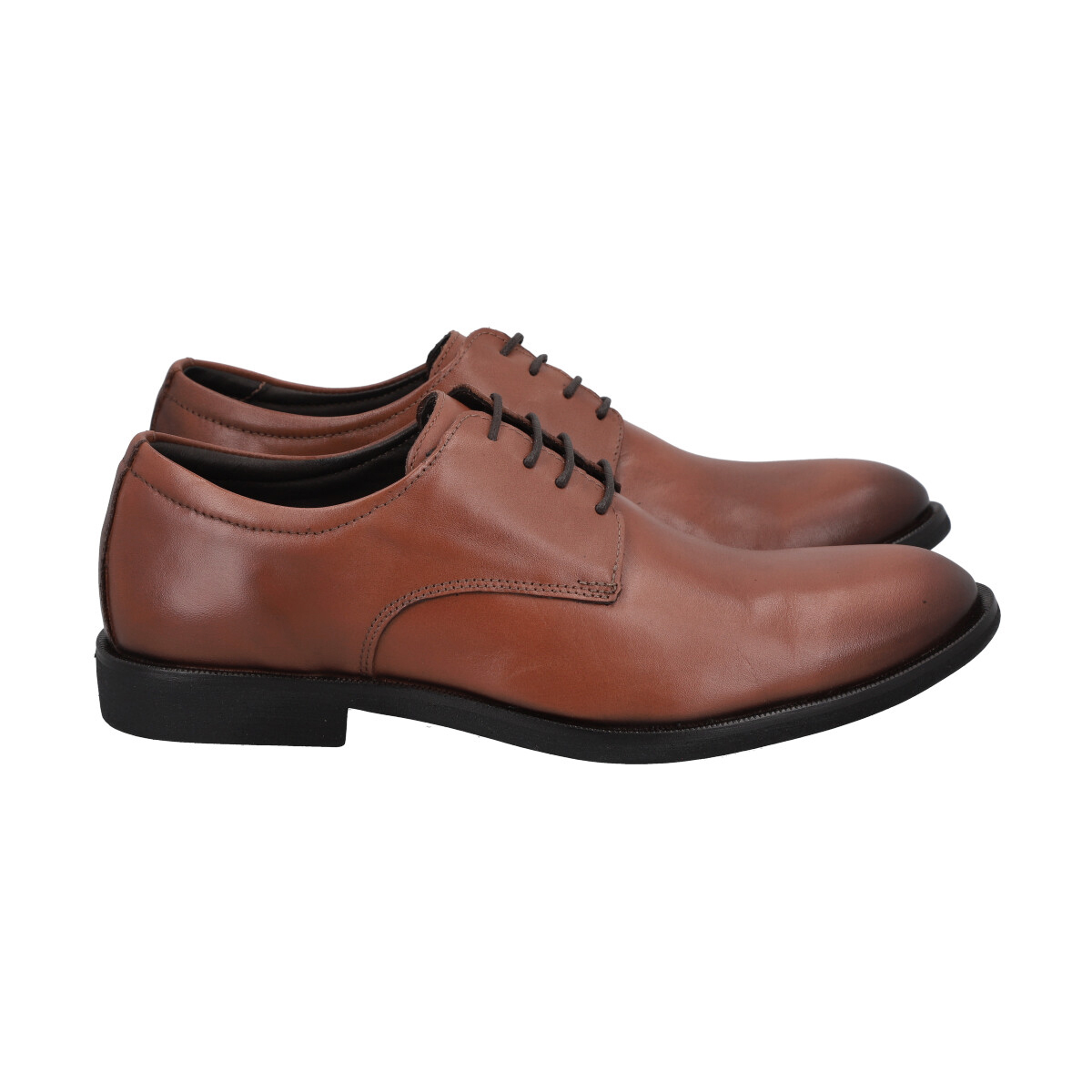 ZAPATO FORMAL HOMBRE CUERO MARRON PERLATTO - 3