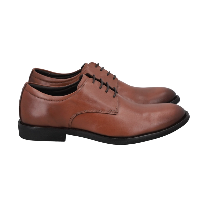 ZAPATO FORMAL HOMBRE_ CUERO MARRON PERLATTO - 3