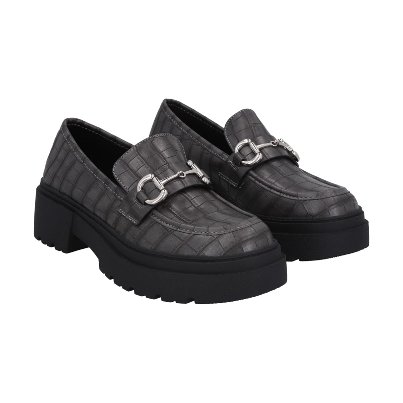 MOCASIN NEGRO/GRIS GRETHA POLICE - 4