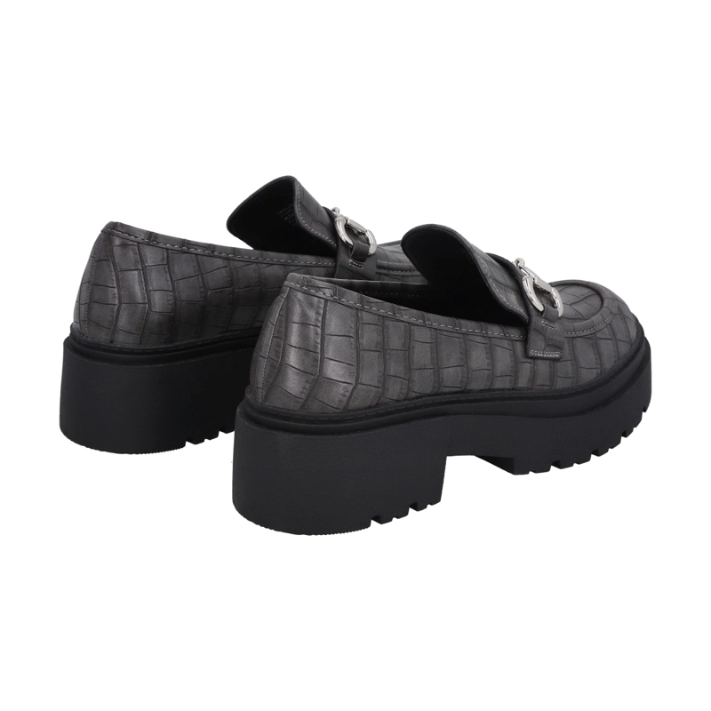 MOCASIN NEGRO/GRIS GRETHA POLICE - 5