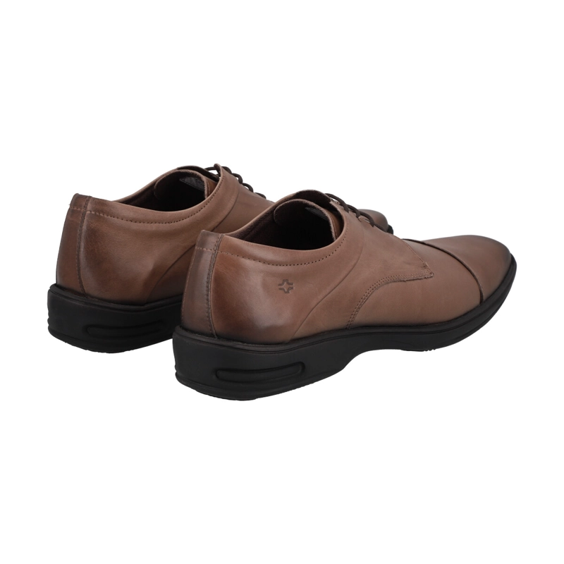ZAPATO FORMAL HOMBRE_ CUERO MARRON PERLATTO - 4