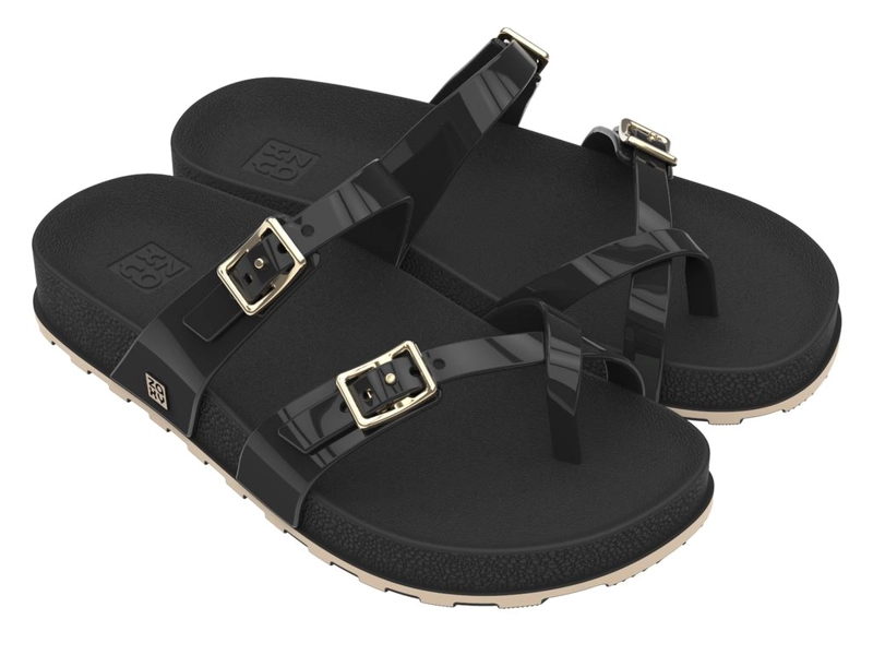 SANDALIAS MUJER ZAXY NEGRO SMART - 1