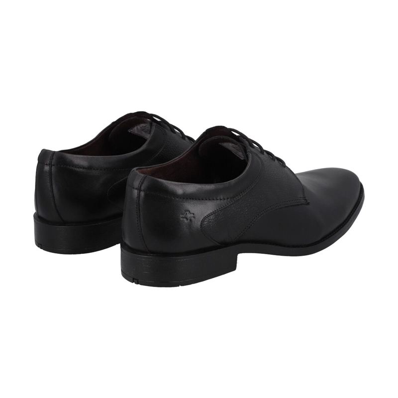ZAPATO HOMBRE FORMAL CUERO NEGRO 561 PERLATTO - 4