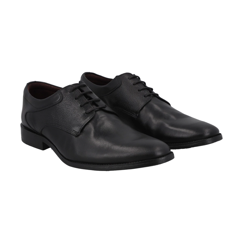 ZAPATO HOMBRE FORMAL CUERO NEGRO 561 PERLATTO - 5