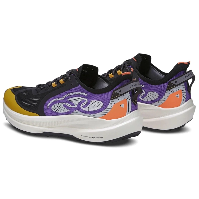 ZAPATILLA RUNNING TRAIL HOMBRE CORRE TRILHA NEGRO/MULTI - 4