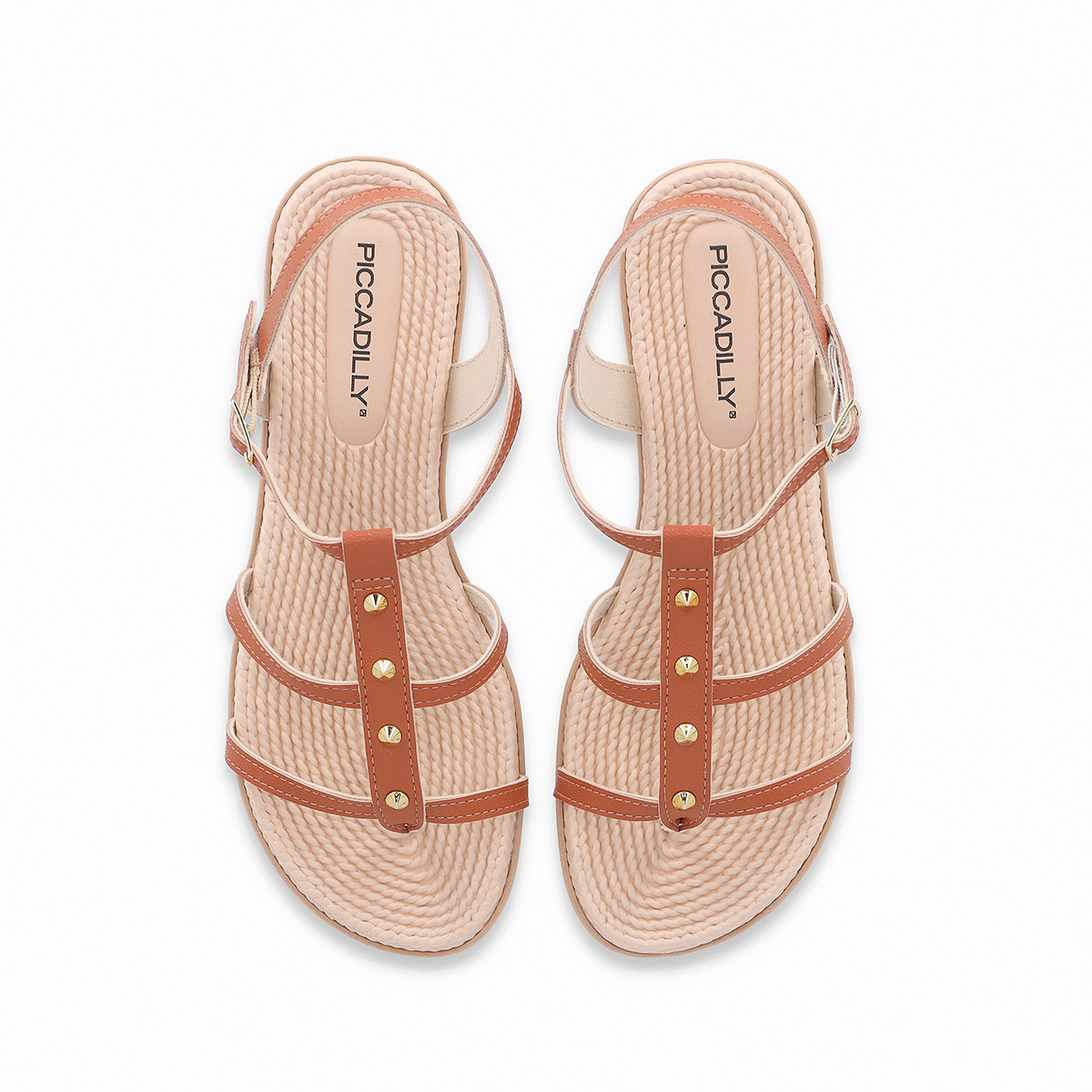 SANDALIA MUJER PICCADILLY CARAMELO ADLA 534 - 4