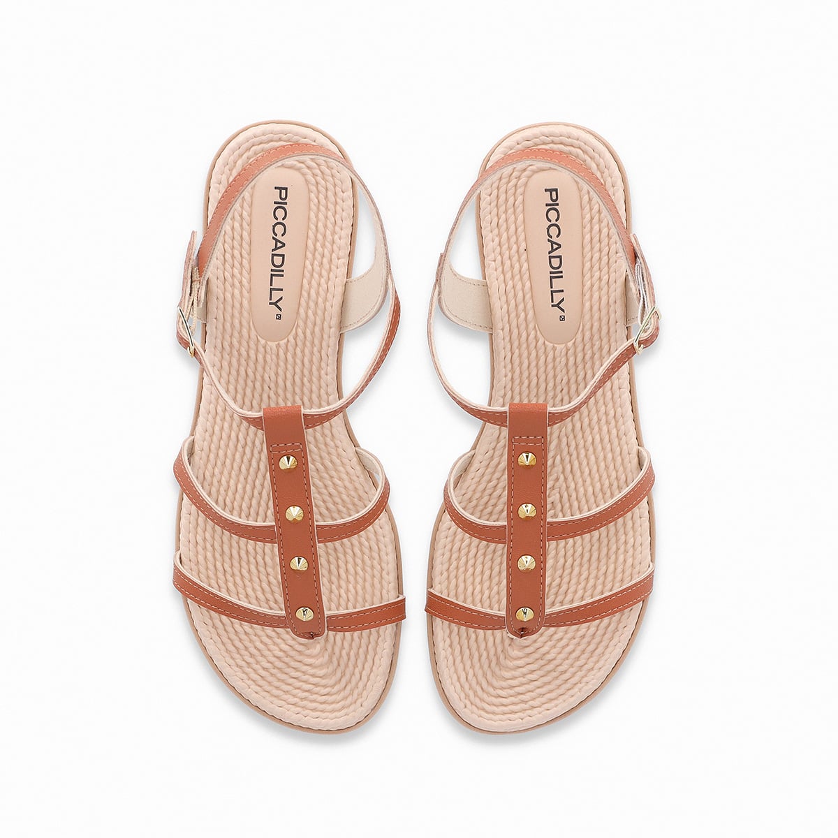 SANDALIA MUJER PICCADILLY CARAMELO ADLA 534 - 4