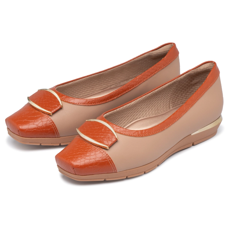 ZAPATO MUJER_ ALMENDRA/CARAMELO FERNANDA PICCADILLY - 3