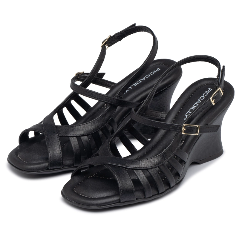 SANDALIA MUJER PICCADILLY NEGRO LUCIANA - 2
