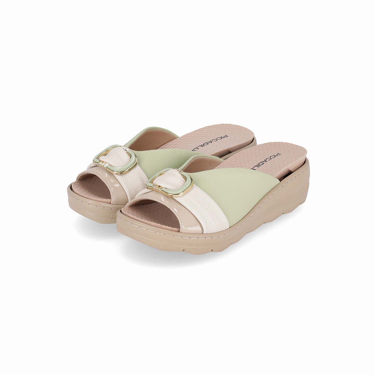 ZUECO MUJER ANABELA SPA VERDE 570 PICCADILLY - 3