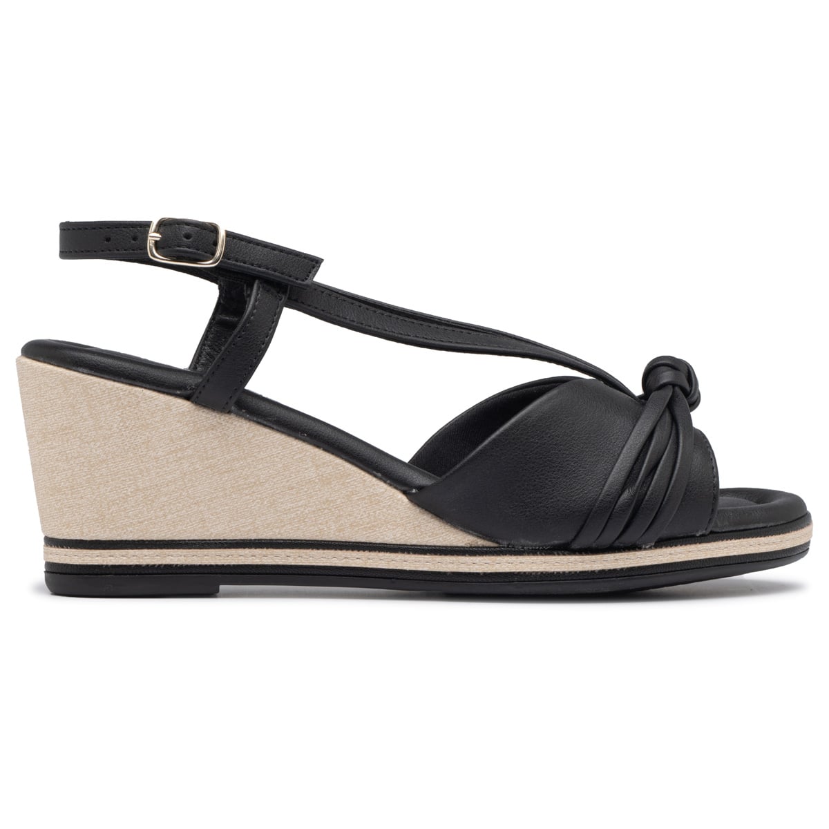 SANDALIA MUJER PICCADILLY NEGRO ALICE ANABELA 758 - 1
