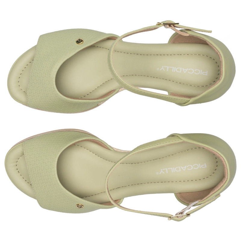 SANDALIA MUJER PICCADILLY VERDE ALICE ANABELA 736 - 3
