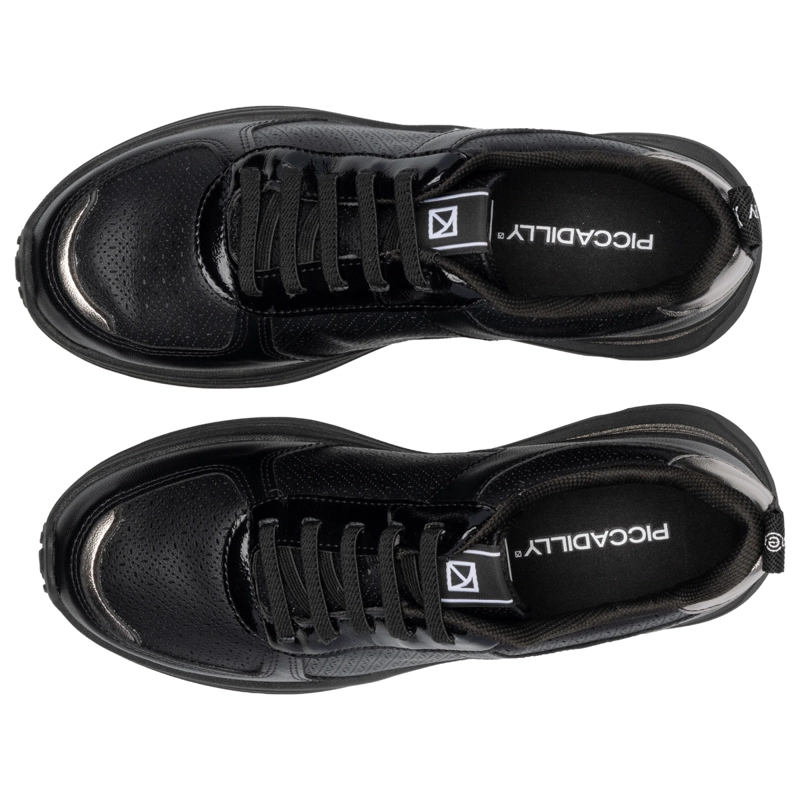 ZAPATILLAS MUJER PICCADILLY NEGRO ENERGY - 3