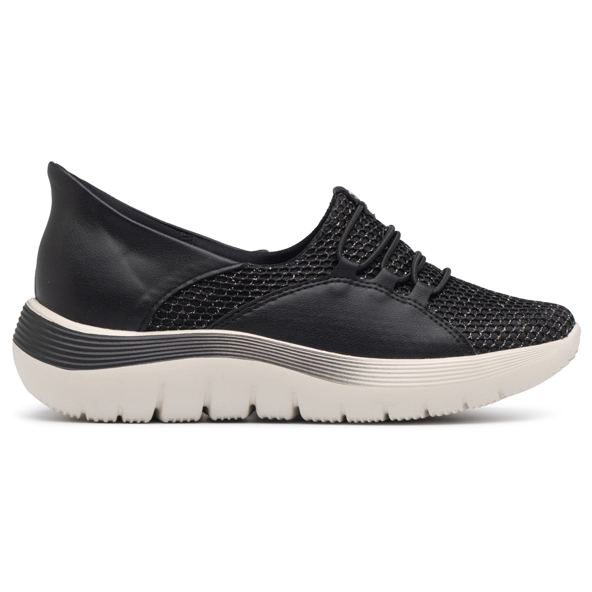 ZAPATILLAS MUJER PICCADILLY NEGRO SLIPFIT - 1