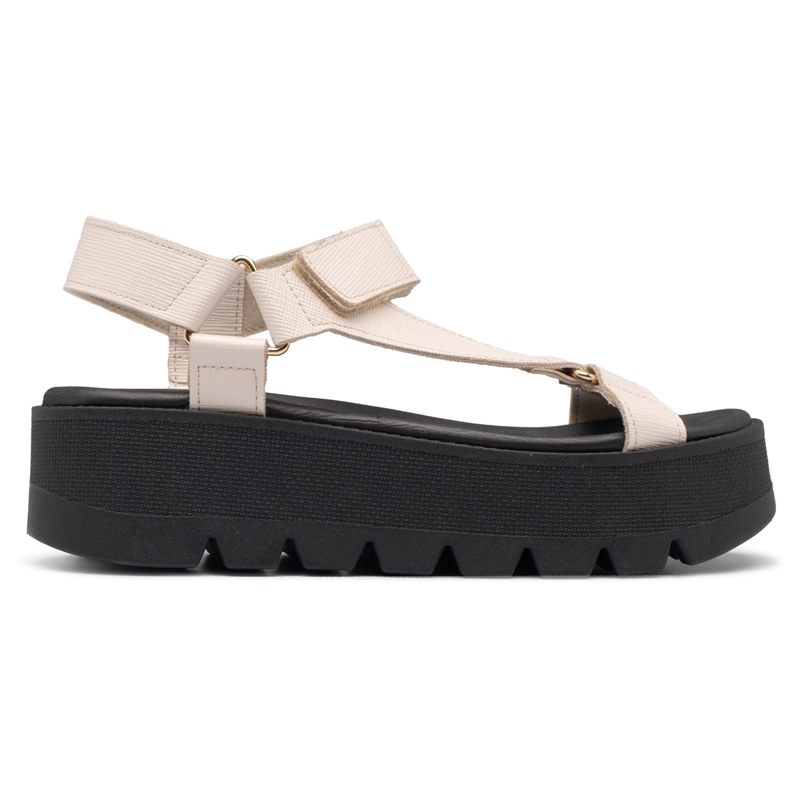 SANDALIA MUJER PICCADILLY NEGRO/HUESO CATI 803 - 1