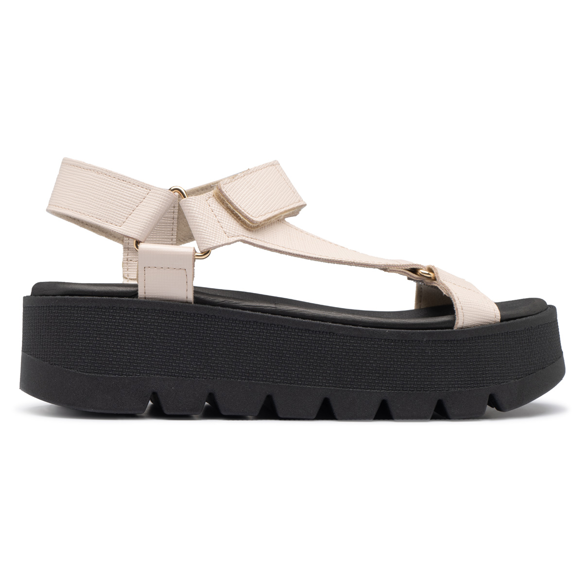SANDALIA MUJER PICCADILLY NEGRO/HUESO CATI 803 - 1