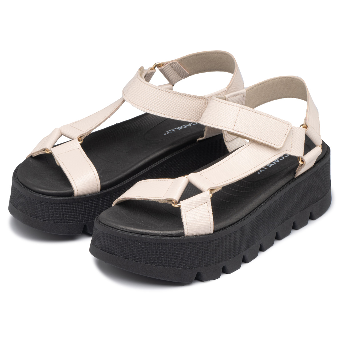 SANDALIA MUJER PICCADILLY NEGRO/HUESO CATI 803 - 2