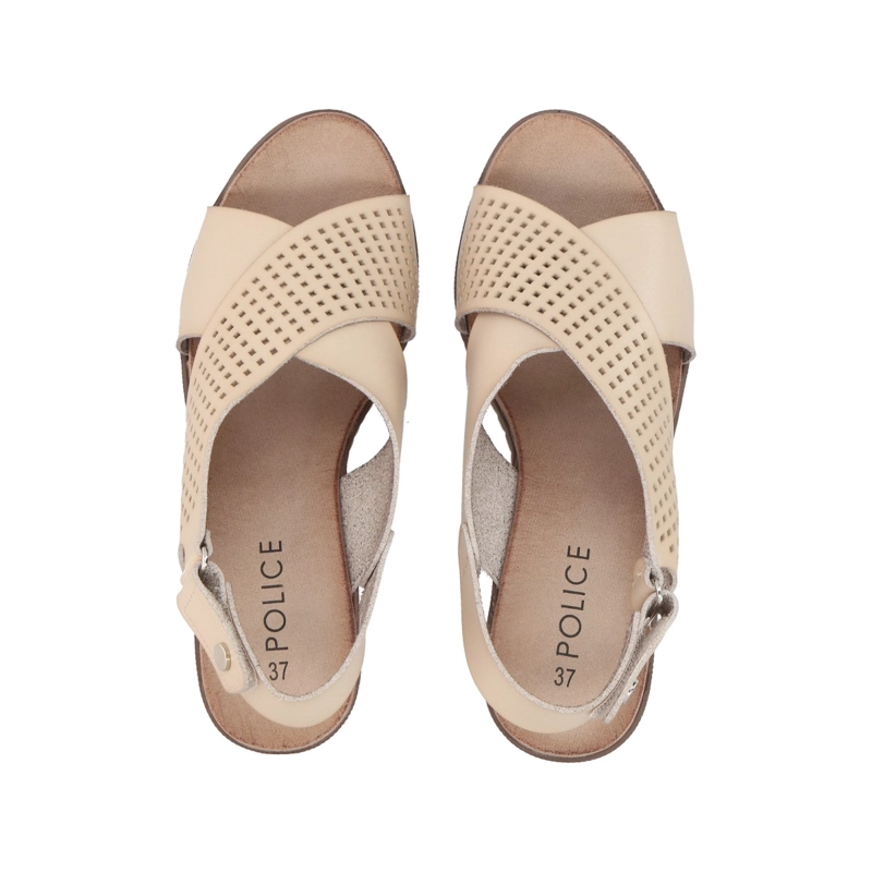 SANDALIA MUJER POLICE BEIGE MARTINA 2 - 2