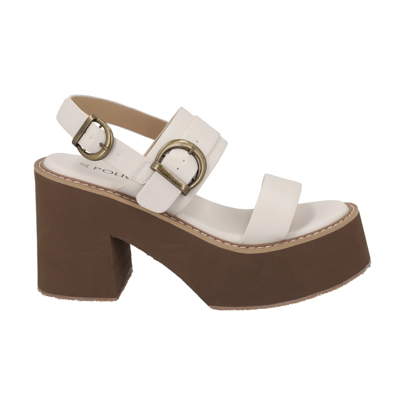 SANDALIA MUJER POLICE BEIGE MARTINA - 1