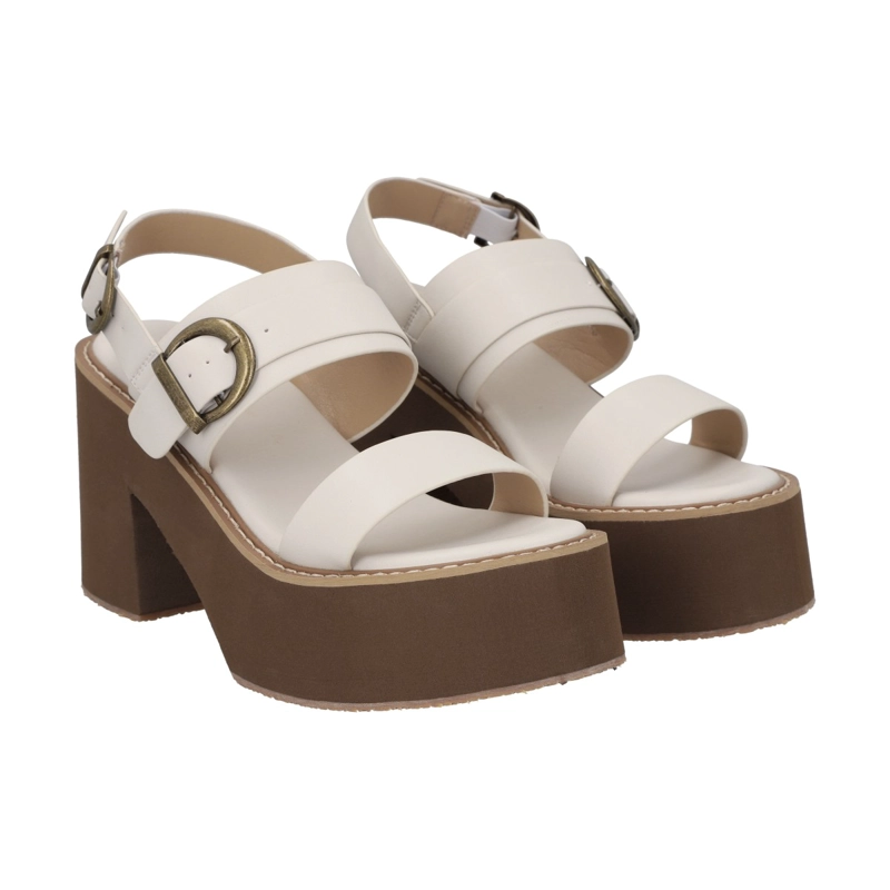 SANDALIA MUJER POLICE BEIGE MARTINA - 5