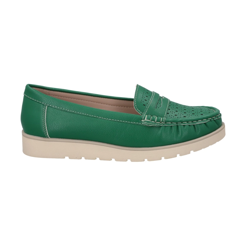 MOCASÍN MUJER POLICE VERDE SONIA - 1
