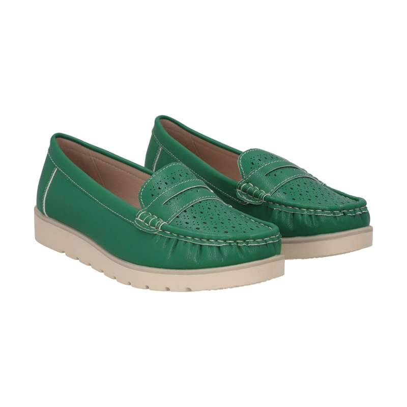MOCASÍN MUJER POLICE VERDE SONIA - 5