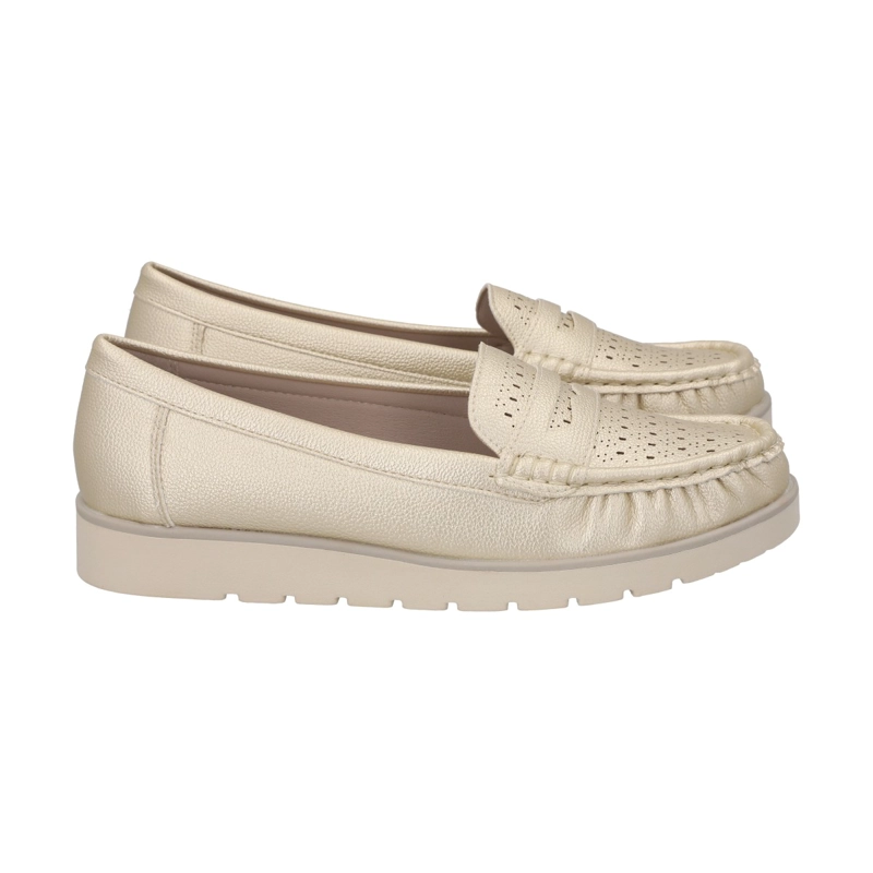 MOCASÍN MUJER POLICE DORADO SONIA - 3