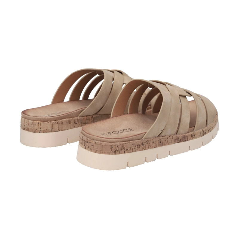 SANDALIA MUJER POLICE CAMEL VALENTINA - 4