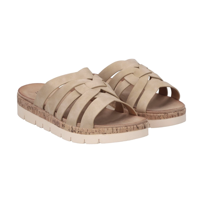 SANDALIA MUJER POLICE CAMEL VALENTINA - 5