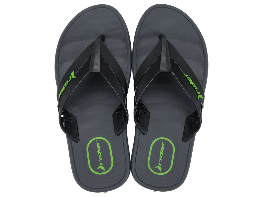 SANDALIA HOMBRE RIDER GRIS/VERDE MOVING - 1