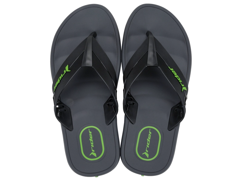 SANDALIA HOMBRE RIDER GRIS/VERDE MOVING - 1