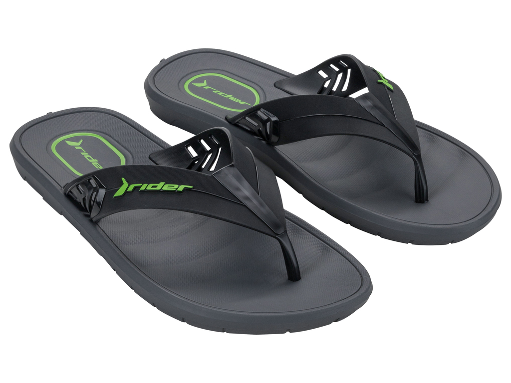 SANDALIA HOMBRE RIDER GRIS/VERDE MOVING - 2