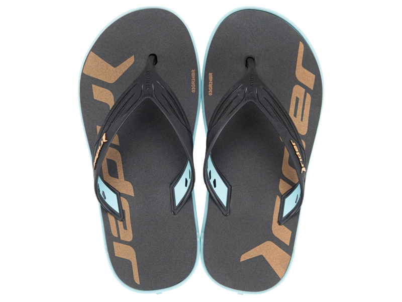 SANDALIA INFANTIL HOMBRE RIDER AZUL/NEGRO RW - 1