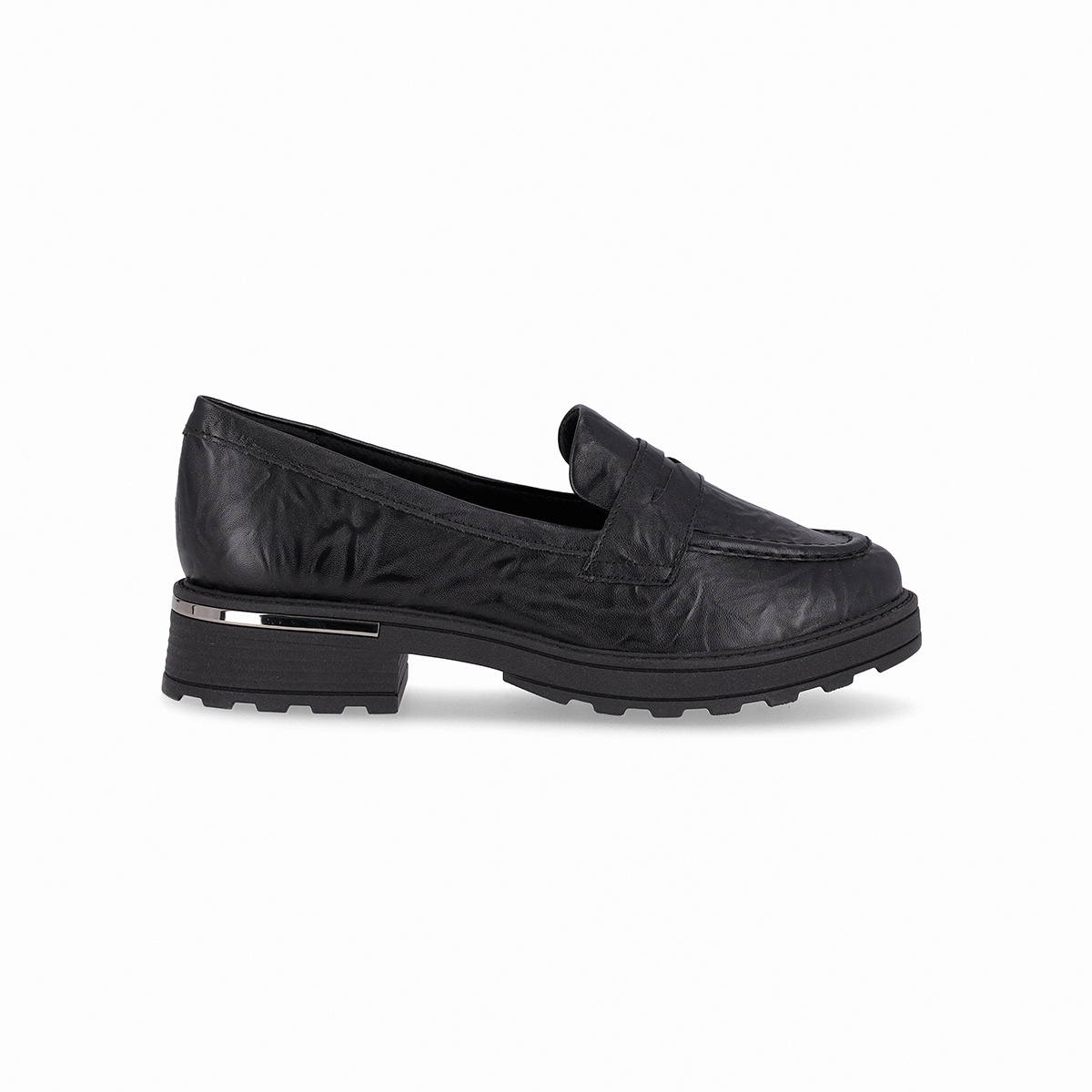 MOCASIN NEGRO MUJER GISA PICCADILLY - 1