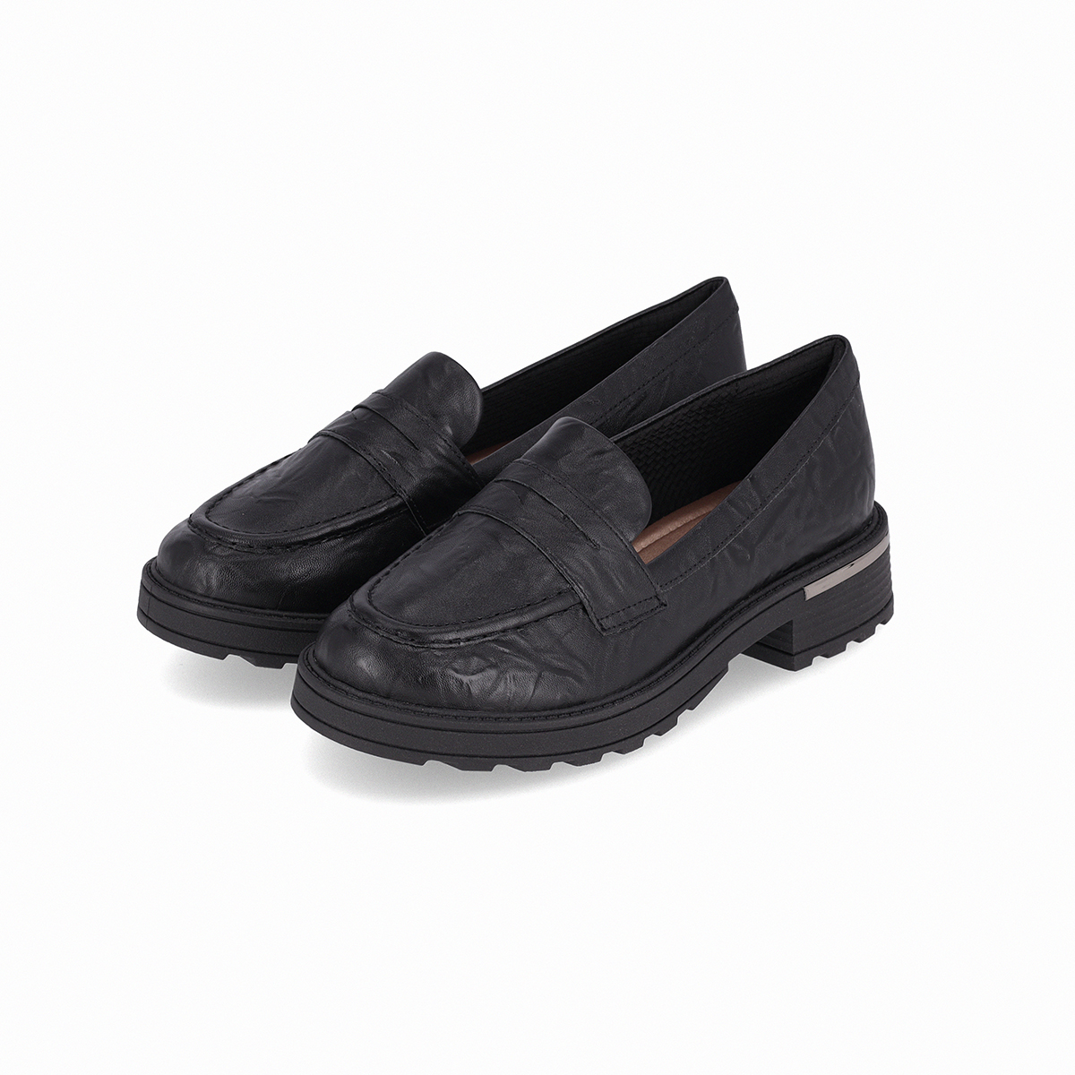 MOCASIN NEGRO MUJER GISA PICCADILLY - 2