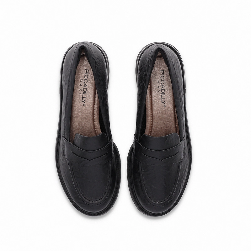 MOCASIN NEGRO MUJER GISA PICCADILLY - 3