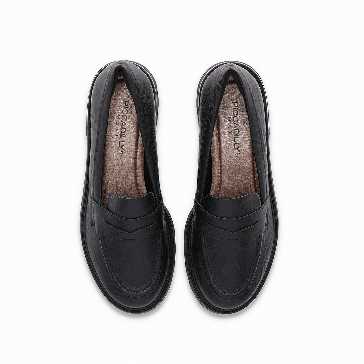 MOCASIN NEGRO MUJER GISA PICCADILLY - 3