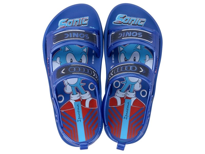 SANDALIA INFANTIL NIÑO IPANEMA AZUL SONIC PAPETE - 1