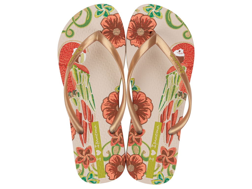 SANDALIA MUJER IPANEMA BEIGE/ORO SUMMER - 1